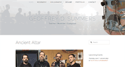 Desktop Screenshot of geoffreydsummers.com